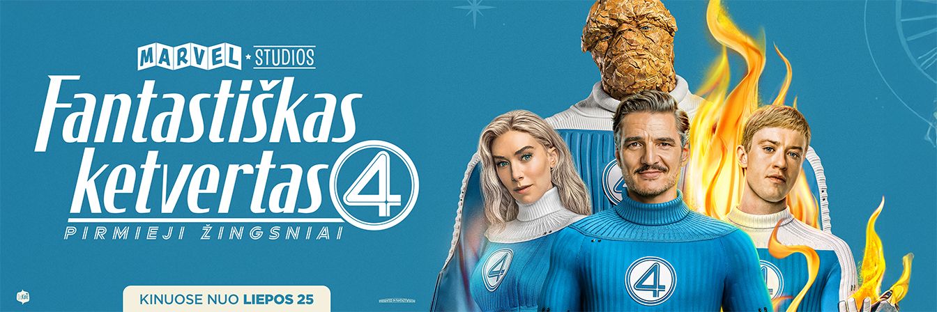 „Fantastiškas ketvertas. Pirmieji žingsniai“ - nauja „Marvel“ era prasideda nuo liepos 25 d.