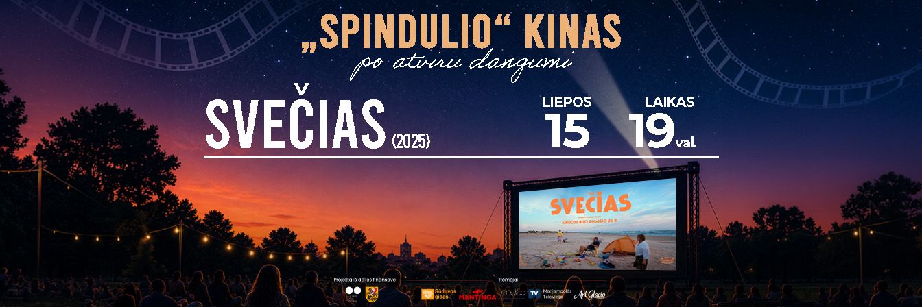 „Spindulio“ kinas po atviru dangumi kviečia į filmo „Svečias“ peržiūrą