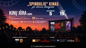 Rugpjūčio 5-ąją „Spindulio“ kinas po atviru dangumi kviečia į Jurgio Matulevičiaus filmą „Kinų jūra“
