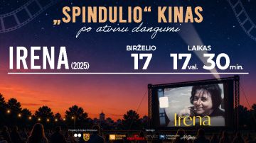 Nemokami „Spindulio“ kino seansai po atviru dangumi vėl sugrįžta į Marijampolę!