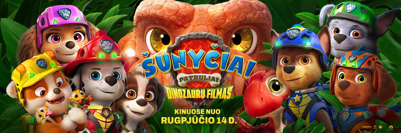 ŠUNYČIAI PATRULIAI: DINOZAURŲ FILMAS (dubliuota lietuviškai)