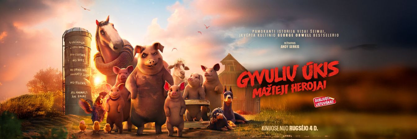 GYVULIŲ ŪKIS: MAŽIEJI HEROJAI (dubliuota lietuviškai)