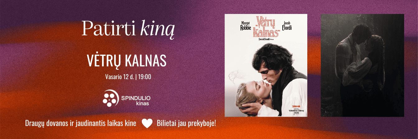 „Patirti kiną“: kino premjera su filmu VĖTRŲ KALNAS