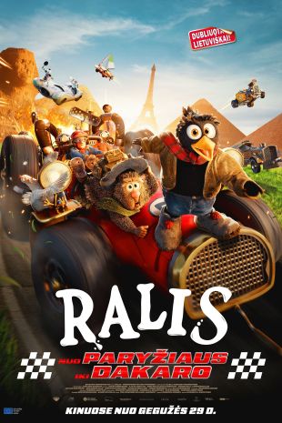 RALIS: NUO PARYŽIAUS IKI DAKARO (dubliuota lietuviškai)