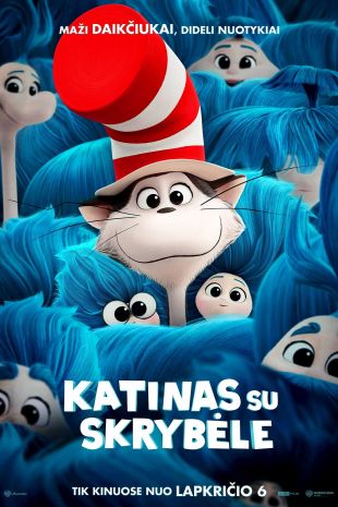 KATINAS SU SKRYBĖLE (dubliuota lietuviškai)