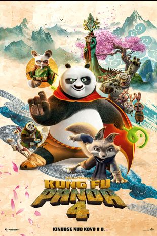 KUNG FU PANDA 4 (dubliuota lietuviškai)