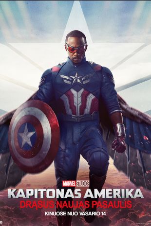 KAPITONAS AMERIKA. DRĄSUS NAUJAS PASAULIS