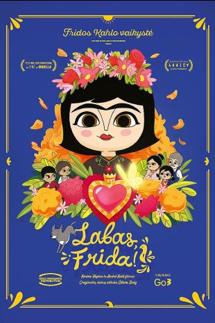 Edukacinis filmo LABAS, FRIDA! seansas 1-4 kl. mokiniams