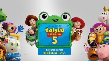 Žaislai sugrįžta tęsinyje „Žaislų istorija 5“