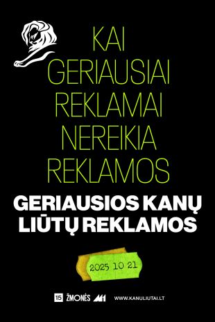 Geriausios KANŲ LIŪTŲ reklamos