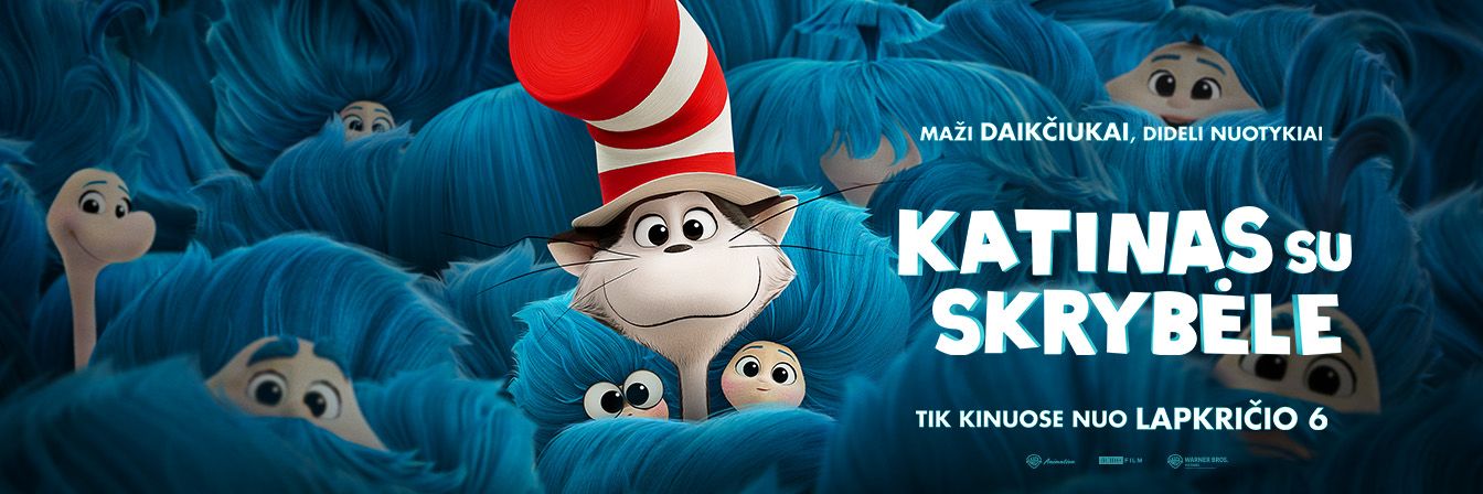 KATINAS SU SKRYBĖLE (dubliuota lietuviškai)