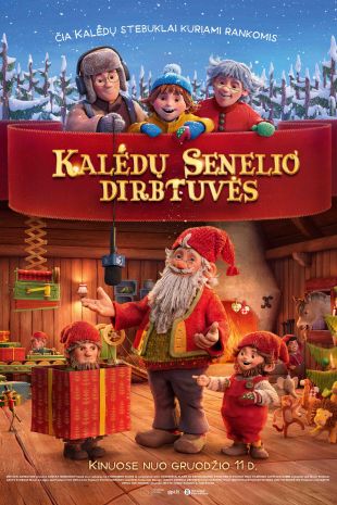 KALĖDŲ SENELIO DIRBTUVĖS (dubliuota lietuviškai)
