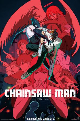 CHAINSAW MAN FILMAS: REZE ARKA