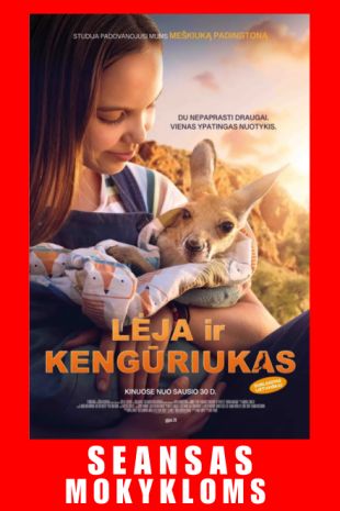 SEANSAS MOKYKLOMS: LĖJA IR KENGŪRIUKAS (dubliuota lietuviškai)