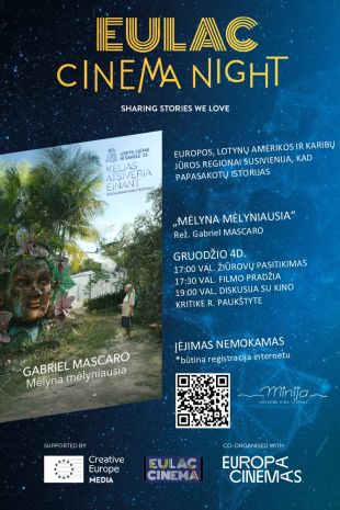 NEMOKAMAS Europos kino vakaras - "Mėlyna mėlyniausia" ir susitikimas su kino kritike Rasa Paukštyte