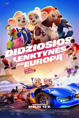 Didžiosios lenktynės po Europą (dubliuotas lietuviškai)